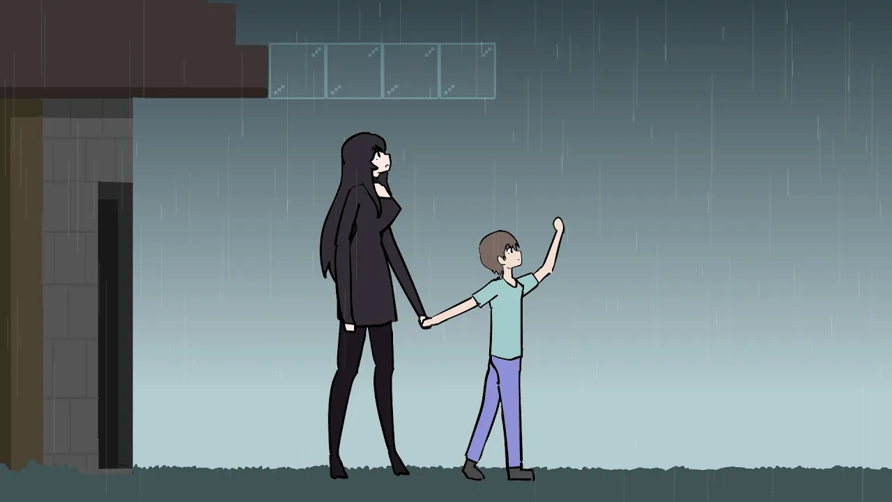 Enderman & the rain | a Minecraft Animation